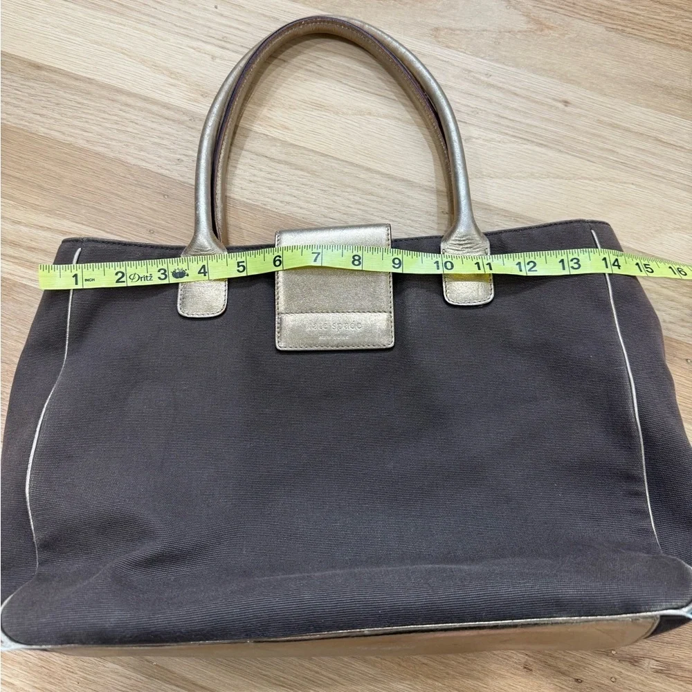 Kate Spade Maddox Canvas Leather Handbag